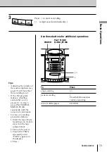 Предварительный просмотр 11 страницы Sony PMC-107 Operating Instructions Manual