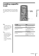 Предварительный просмотр 13 страницы Sony PMC-107 Operating Instructions Manual