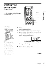 Предварительный просмотр 15 страницы Sony PMC-107 Operating Instructions Manual