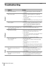 Предварительный просмотр 28 страницы Sony PMC-107 Operating Instructions Manual