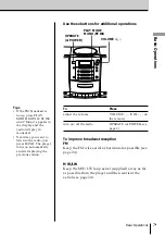 Предварительный просмотр 7 страницы Sony PMC-107L Operating Instructions Manual