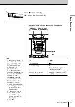 Предварительный просмотр 11 страницы Sony PMC-107L Operating Instructions Manual