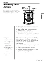 Предварительный просмотр 17 страницы Sony PMC-107L Operating Instructions Manual