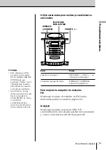 Предварительный просмотр 39 страницы Sony PMC-107L Operating Instructions Manual