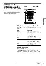 Предварительный просмотр 57 страницы Sony PMC-107L Operating Instructions Manual