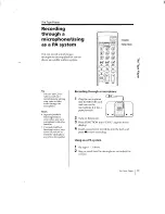 Предварительный просмотр 19 страницы Sony PMC-202 Operating Instructions Manual