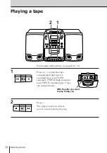 Preview for 10 page of Sony PMC-222V Operating Instructions Manual