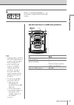 Preview for 13 page of Sony PMC-222V Operating Instructions Manual