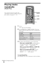 Preview for 16 page of Sony PMC-222V Operating Instructions Manual