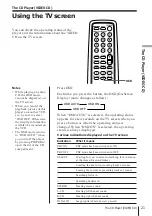 Preview for 21 page of Sony PMC-222V Operating Instructions Manual