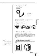 Preview for 29 page of Sony PMC-222V Operating Instructions Manual