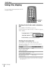 Preview for 12 page of Sony PMC-D305 Operating Instructions Manual