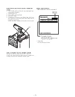 Предварительный просмотр 4 страницы Sony PMC-D305 Service Manual