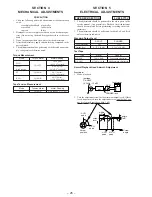 Предварительный просмотр 26 страницы Sony PMC-D305 Service Manual