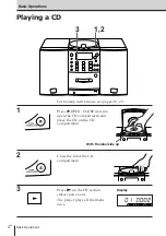 Предварительный просмотр 4 страницы Sony PMC-D305L Operating Instructions Manual