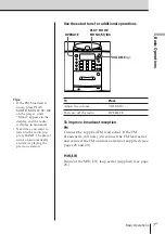 Предварительный просмотр 7 страницы Sony PMC-D305L Operating Instructions Manual