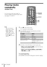 Предварительный просмотр 14 страницы Sony PMC-D305L Operating Instructions Manual