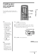 Предварительный просмотр 15 страницы Sony PMC-D305L Operating Instructions Manual