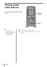 Предварительный просмотр 18 страницы Sony PMC-D305L Operating Instructions Manual