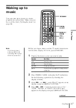 Предварительный просмотр 21 страницы Sony PMC-D305L Operating Instructions Manual