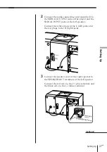 Предварительный просмотр 27 страницы Sony PMC-D305L Operating Instructions Manual