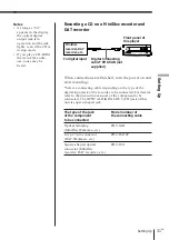 Предварительный просмотр 31 страницы Sony PMC-D305L Operating Instructions Manual