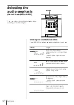 Предварительный просмотр 32 страницы Sony PMC-D305L Operating Instructions Manual