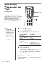 Предварительный просмотр 54 страницы Sony PMC-D305L Operating Instructions Manual