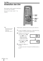 Предварительный просмотр 60 страницы Sony PMC-D305L Operating Instructions Manual