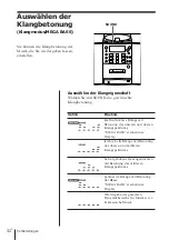 Предварительный просмотр 72 страницы Sony PMC-D305L Operating Instructions Manual