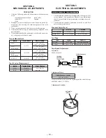 Предварительный просмотр 10 страницы Sony PMC-D307L Service Manual