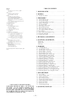 Предварительный просмотр 70 страницы Sony PMC-D407L Service Manual