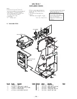 Предварительный просмотр 112 страницы Sony PMC-D407L Service Manual