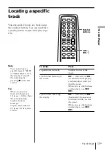 Preview for 13 page of Sony PMC-D40L Operating Instructions Manual