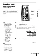 Preview for 15 page of Sony PMC-D40L Operating Instructions Manual