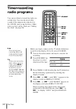 Preview for 24 page of Sony PMC-D40L Operating Instructions Manual