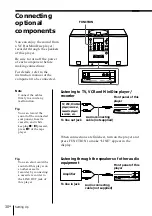 Preview for 30 page of Sony PMC-D40L Operating Instructions Manual