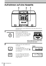 Preview for 50 page of Sony PMC-D40L Operating Instructions Manual