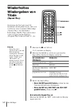 Preview for 54 page of Sony PMC-D40L Operating Instructions Manual