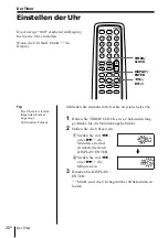 Preview for 60 page of Sony PMC-D40L Operating Instructions Manual