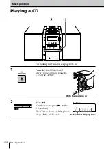 Preview for 4 page of Sony PMC-DR45 - Personal Component System Operating Instructions Manual