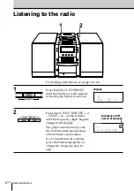 Preview for 6 page of Sony PMC-DR45 - Personal Component System Operating Instructions Manual