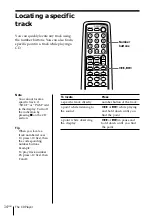 Preview for 14 page of Sony PMC-DR45 - Personal Component System Operating Instructions Manual