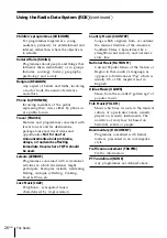 Preview for 26 page of Sony PMC-DR45 - Personal Component System Operating Instructions Manual