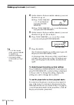 Preview for 32 page of Sony PMC-DR45 - Personal Component System Operating Instructions Manual