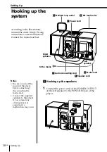 Preview for 38 page of Sony PMC-DR45 - Personal Component System Operating Instructions Manual