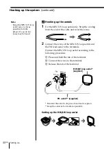 Preview for 40 page of Sony PMC-DR45 - Personal Component System Operating Instructions Manual