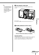 Preview for 41 page of Sony PMC-DR45 - Personal Component System Operating Instructions Manual