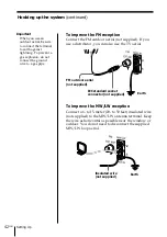 Preview for 42 page of Sony PMC-DR45 - Personal Component System Operating Instructions Manual