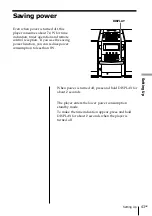 Preview for 43 page of Sony PMC-DR45 - Personal Component System Operating Instructions Manual